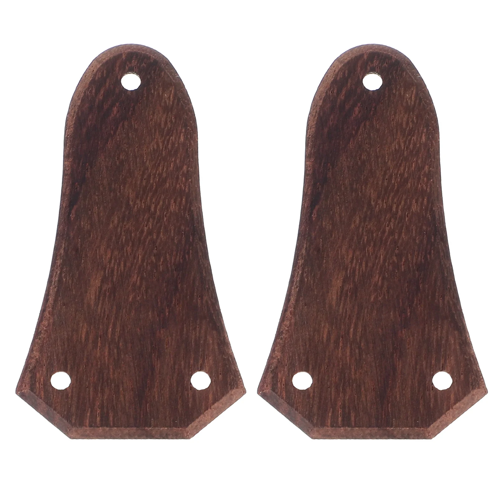 

2Pcs Wood Truss Rod Covers Bell Shaped Design Enhance Sound Quality Protect Internal Structure Electric Guitar Accessories