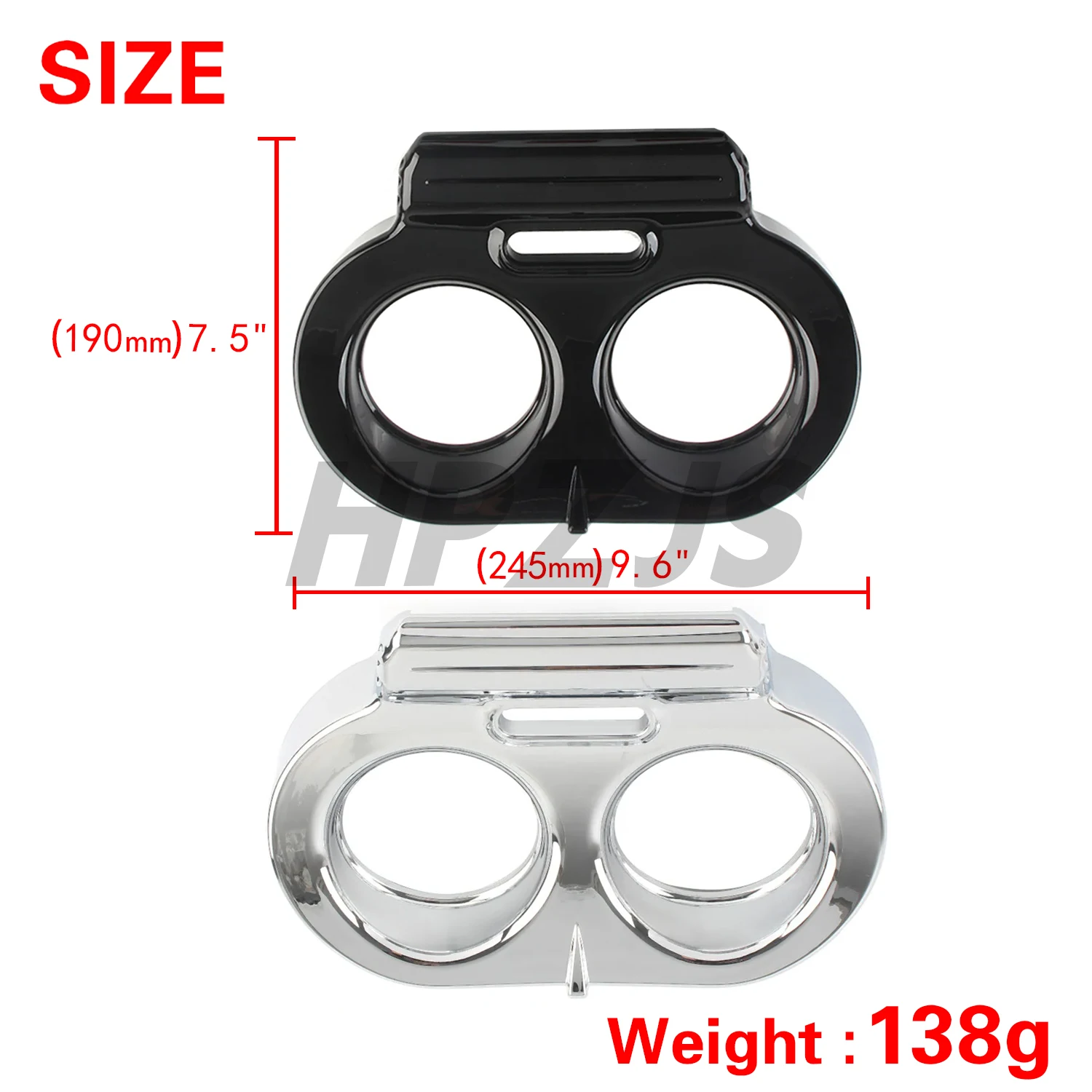

Nacelle Housing Fairing Gauge Cover For Harley Motorcycle Davidson Road Glide FLTR Ultra FLTRU Custom FLTRX 1998-2013