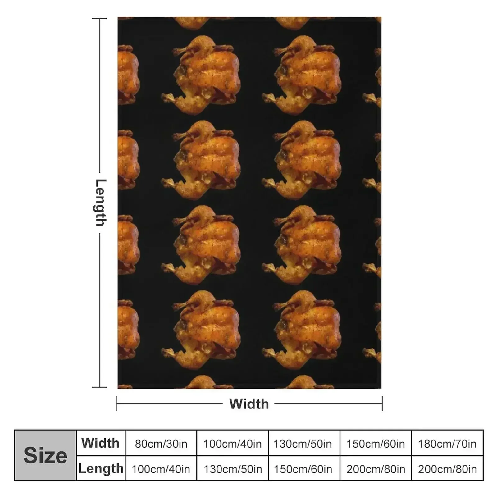 Roasted Chicken Throw Blanket Fashion Sofas Hairys blankets ands Sleeping Bag Blankets