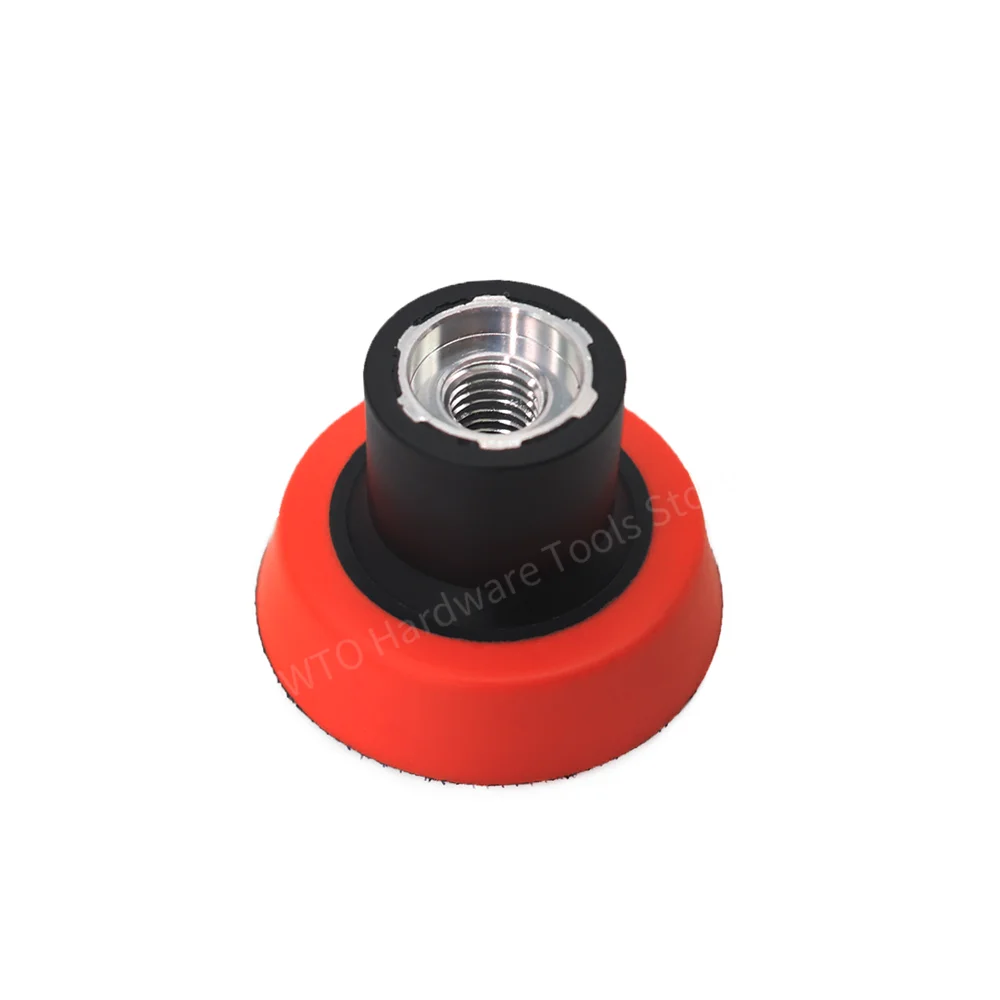 

1PC 2 Inch Plastic Backing Pad, Hook and Loop Backing Pad with M10/14 Thread, Holder Polishing Pad for Angle Grinder Buffer
