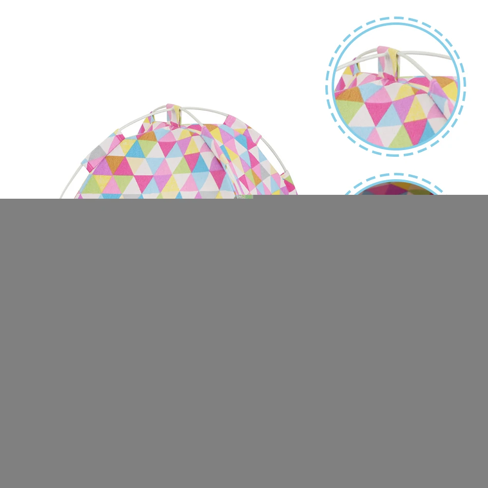 Folding Breathable Pet Cage Tent Bed House for Small Dogs Cats Indoor Outdoor Cooling Portable Shelter Toy