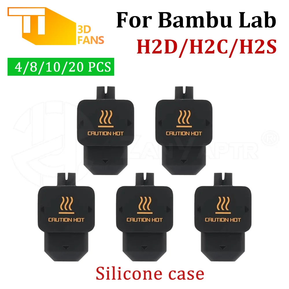 �y�Z�[�����z�ی�X���[�u Bambu Lab H2D H2C H2S �z�b�g�G���h�V���R���J�o�[���M�u���b�N�L�b�g�m�Y���p 3D �v�����^�[�A�N�Z�T���[
