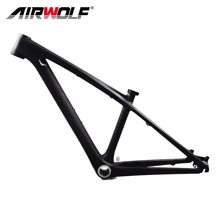 Full Carbon Fiber MTB Bike Frame 26er Mountain Bicycle Frameset 14inch 3K