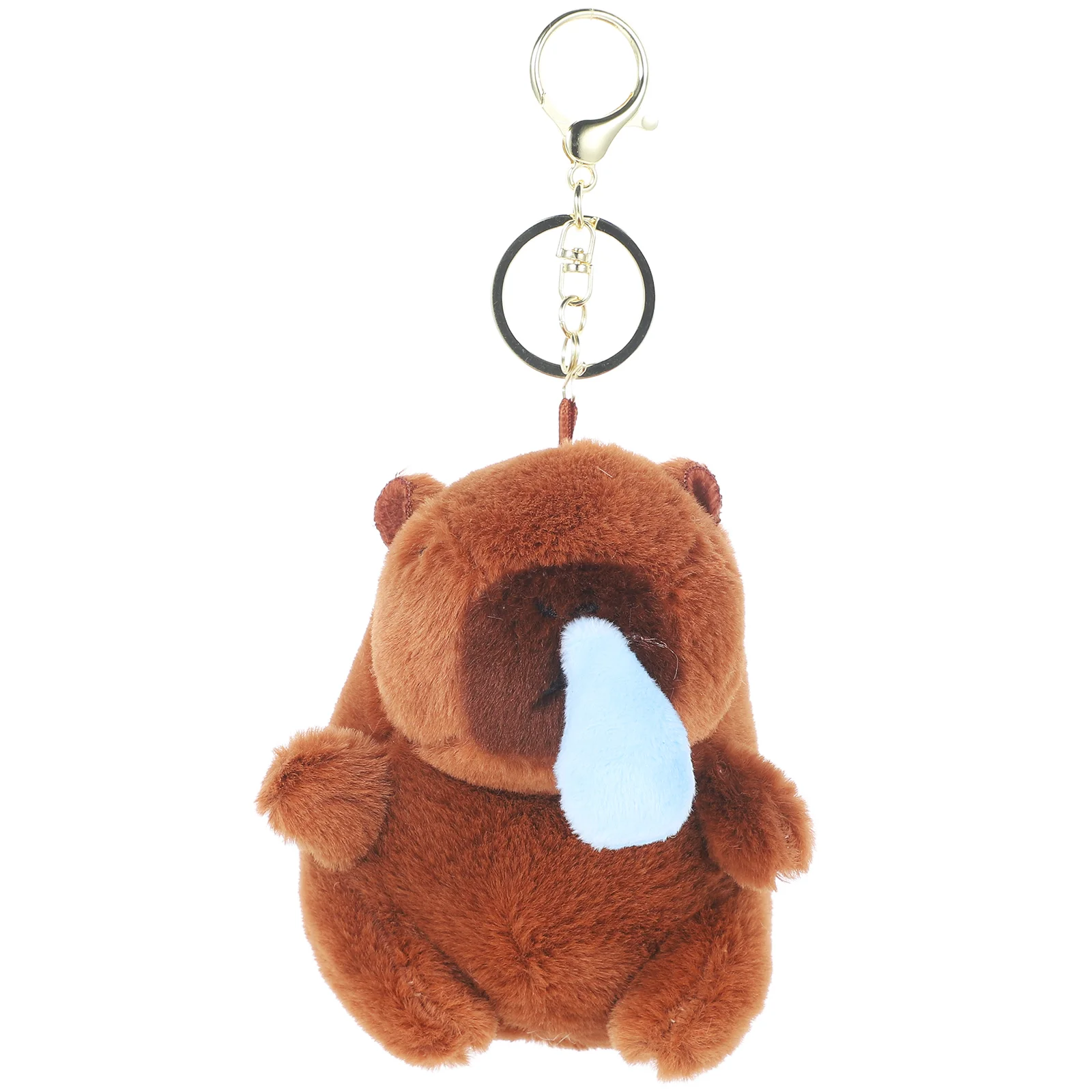 

Accessories Capybara Keychain Lovers Locket Zinc Alloy Plush Hanging Decor