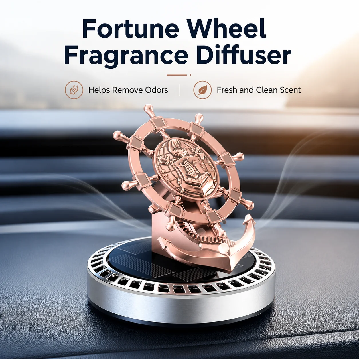 Nieuwe op zonne-energie werken - Perfume Fragrance Wheel recensie en prijs
