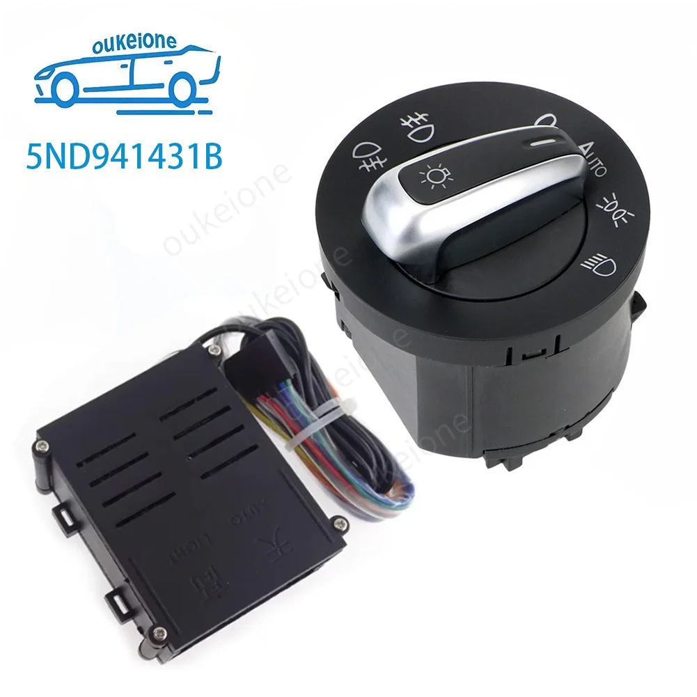 

5ND941431B переключатель управления фар автомобиля, кнопка противотуманных фар с датчиком для VW POLO Golf 4, Passat B5, автомобильные аксессуары