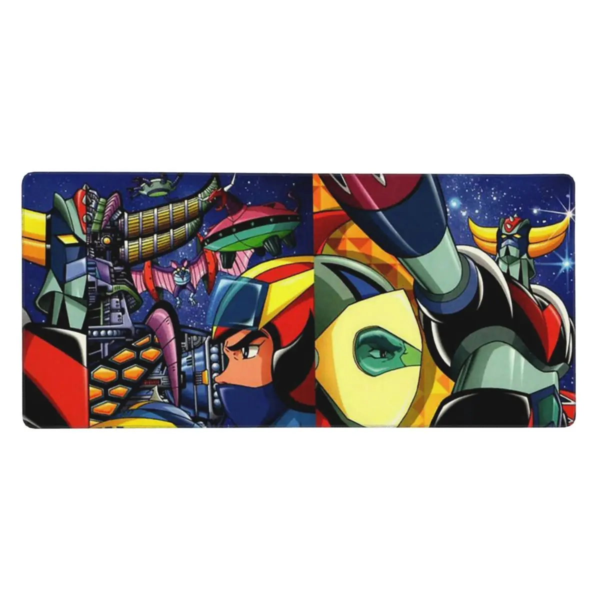 Goldorak Anime UFO Robot Grendizer Large Mouse Pad Computer Keyboard Mouse Mat PC Laptop Desk Mat Office Accessories Table Mats