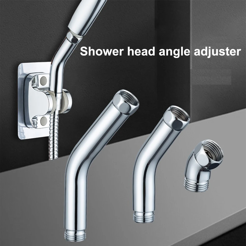 

1 шт. угловой адаптер для насадки для душа G1/2, подключения, угол удлинения для душа 90 ° 135 ° Локоть Ручной ручной душ Верхний спрей Локоть