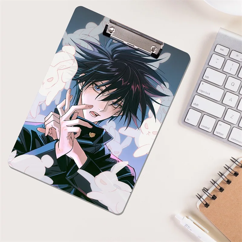 حار أنيمي Jujutsu Kaisen ملف جبيرة شخصيات كرتونية طباعة الإبداعية A4 الكتابة لوحة PP وسادة لوازم مكتبية #3