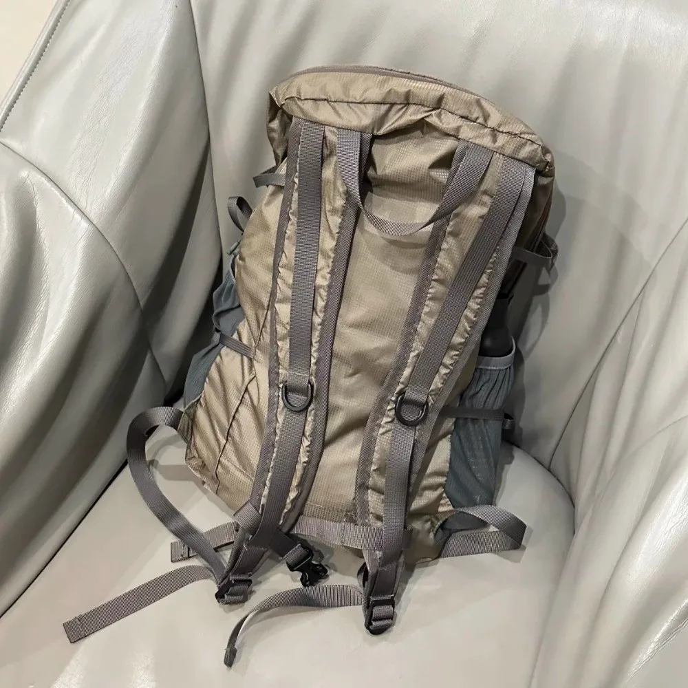 Portable Ultra-Light Travel Backpack Large Capacity Foldable Mountaineering Bag Multifunctional Hiking Backpack Outdoor Touring