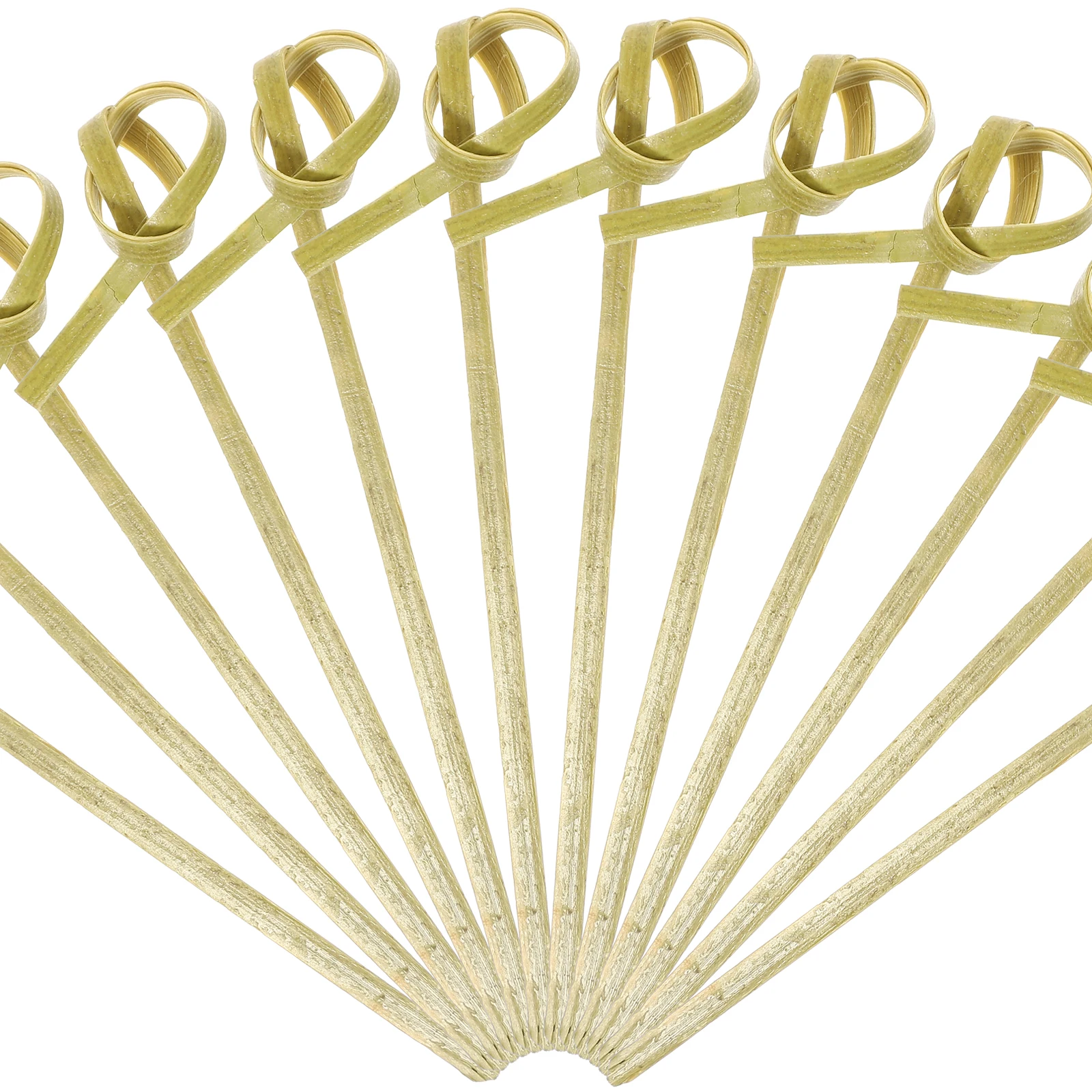 

200 Pcs Bamboo Cocktail Toothpicks Fruit Dessert Picks Disposable Party Food Skewers Celebrations Kitchen Bar