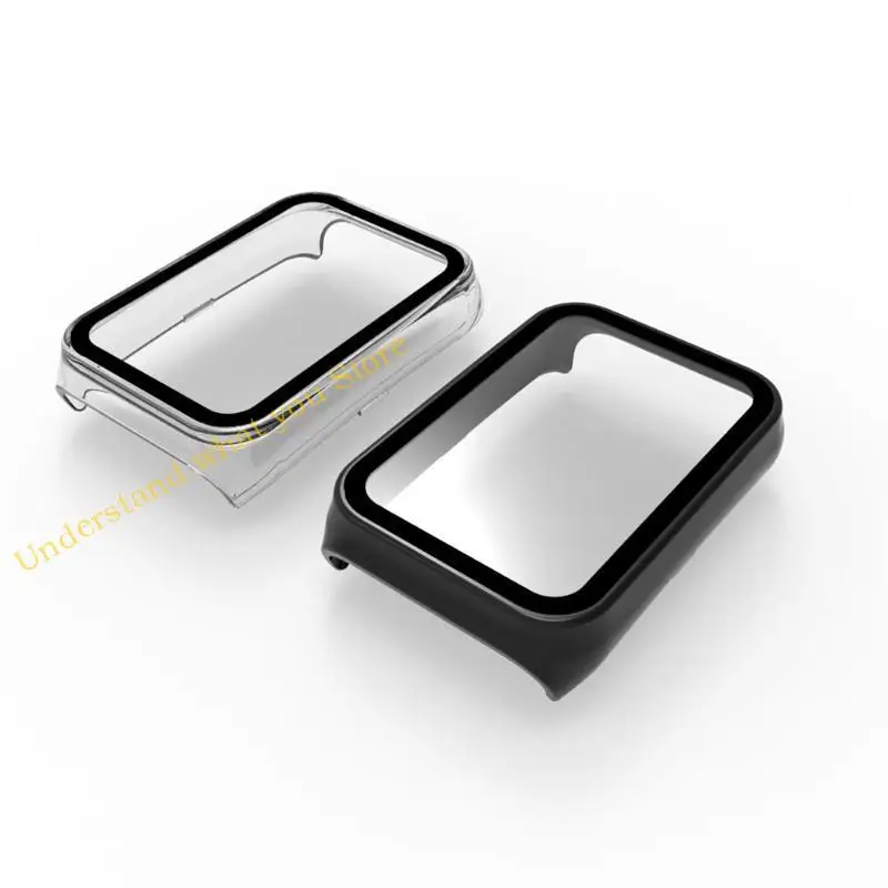 J60A CASE UNTUK BAND 2 Layar Tahan Air PC PC Shell Cover Antiscratch Watch Bumper-Lengan