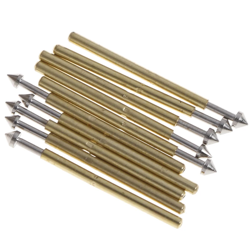 100Pcs P75-E2/E3 spring test probe pogo pin 1.3/1.5mm conical head 1.0mm thimble
