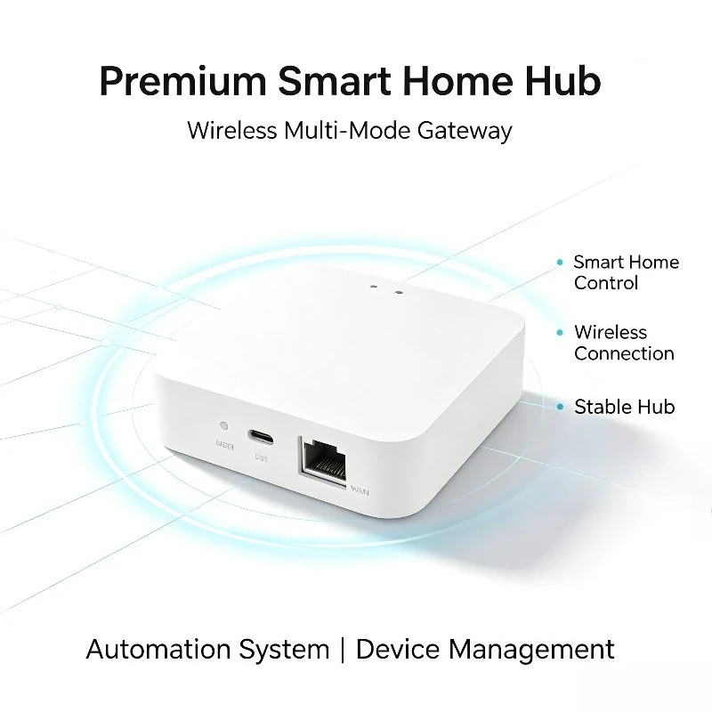 Smart Home Multi Mode Gateway Bluetooth Wired Wireless Remote Controller Automatic Intelligent Hub for Smart Devices