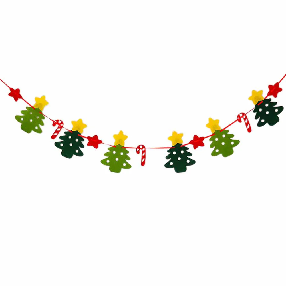 

300 X154cm Christmas Pendant Garland Tinsel Sign Outdoor Wreath Decorations Hanging Banner Party Flag Metallic Line