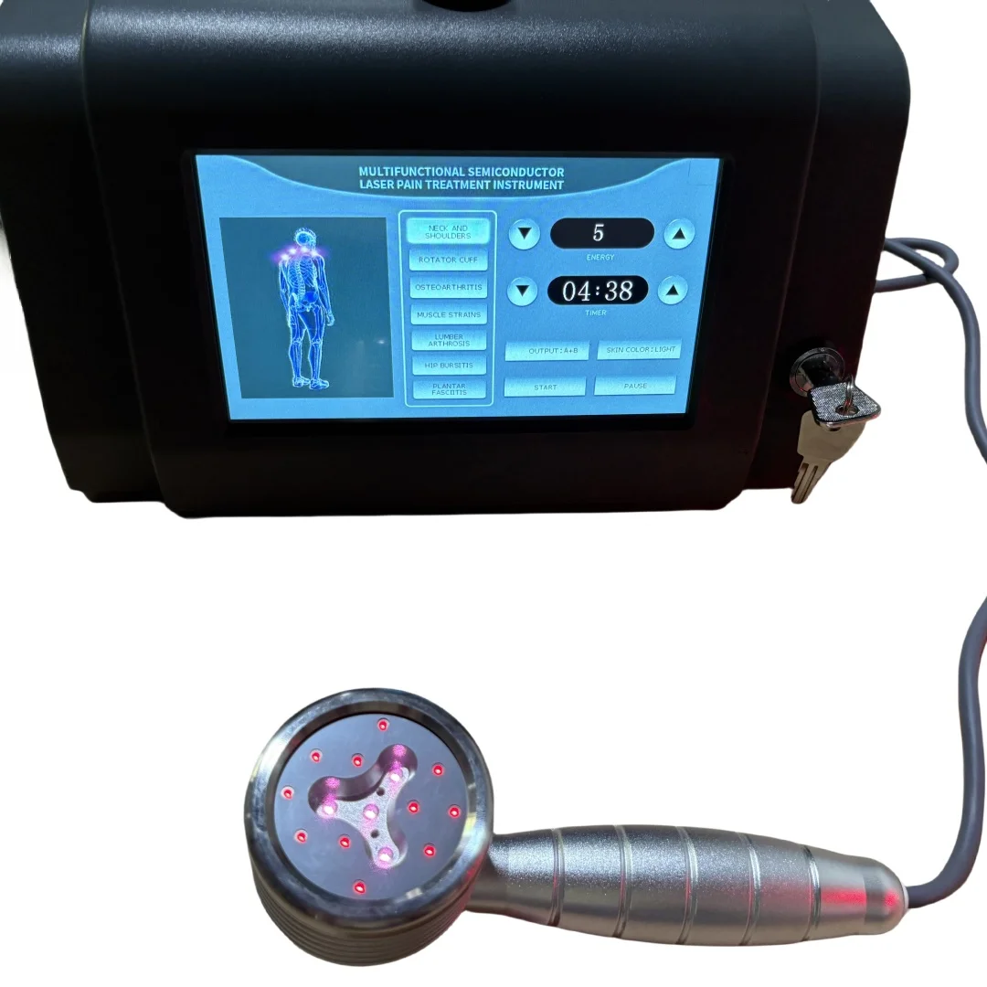 

COZING Laser Pain Relief Physiotherapy Device 808nm Cold Physical Therapy Back For Body Check