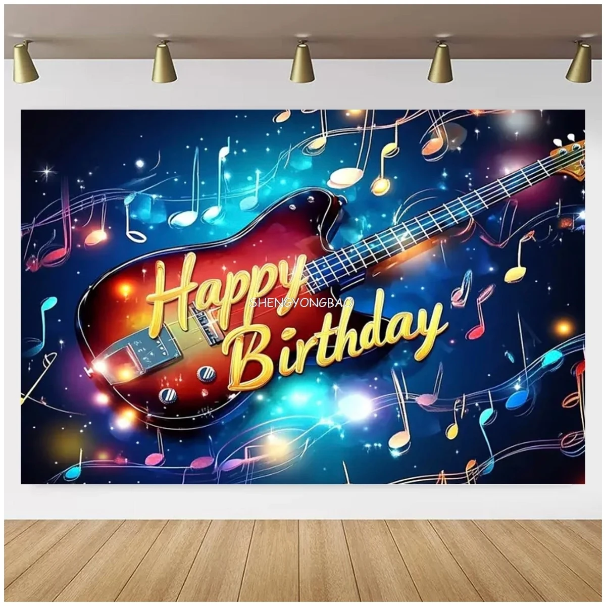 طبل الغيتار موسيقى الروك موضوع التصوير خلفيات خلفية عيد ميلاد سعيد حفلة الديكور مهرجان صور استوديو خلفية