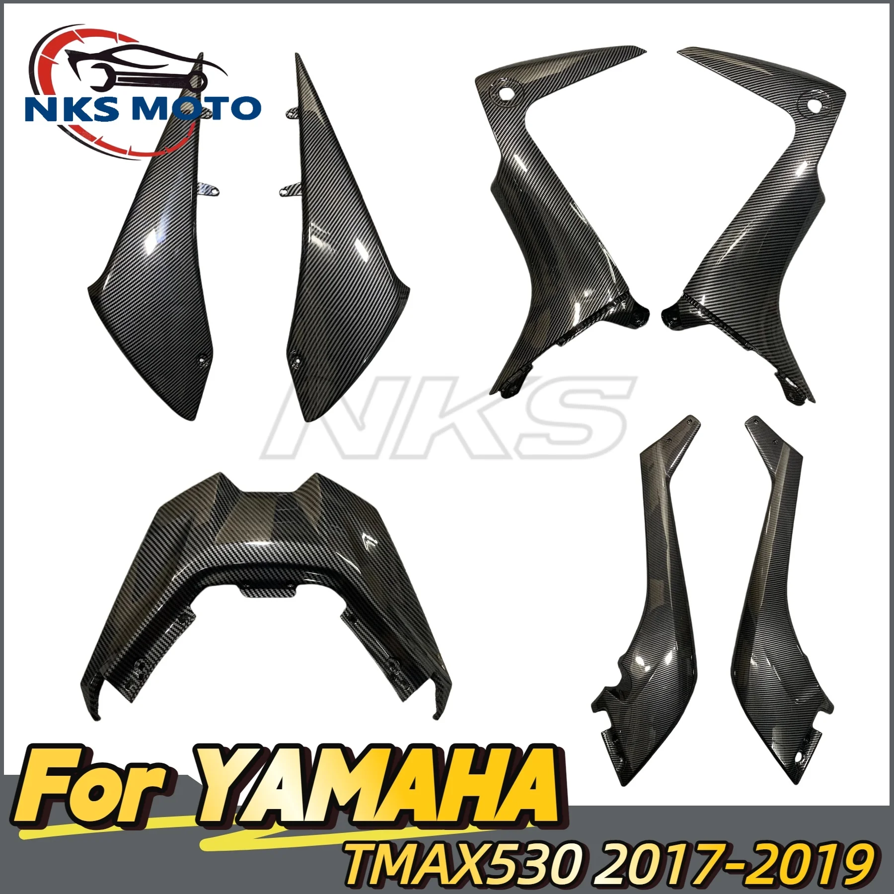 

Motorcycle TMAX530 2017-2019 ABS Plastic Fairing Kit Suitable For Yamaha T-MAX530 TMAX 530 17-19 Body Protective Housing Fairing