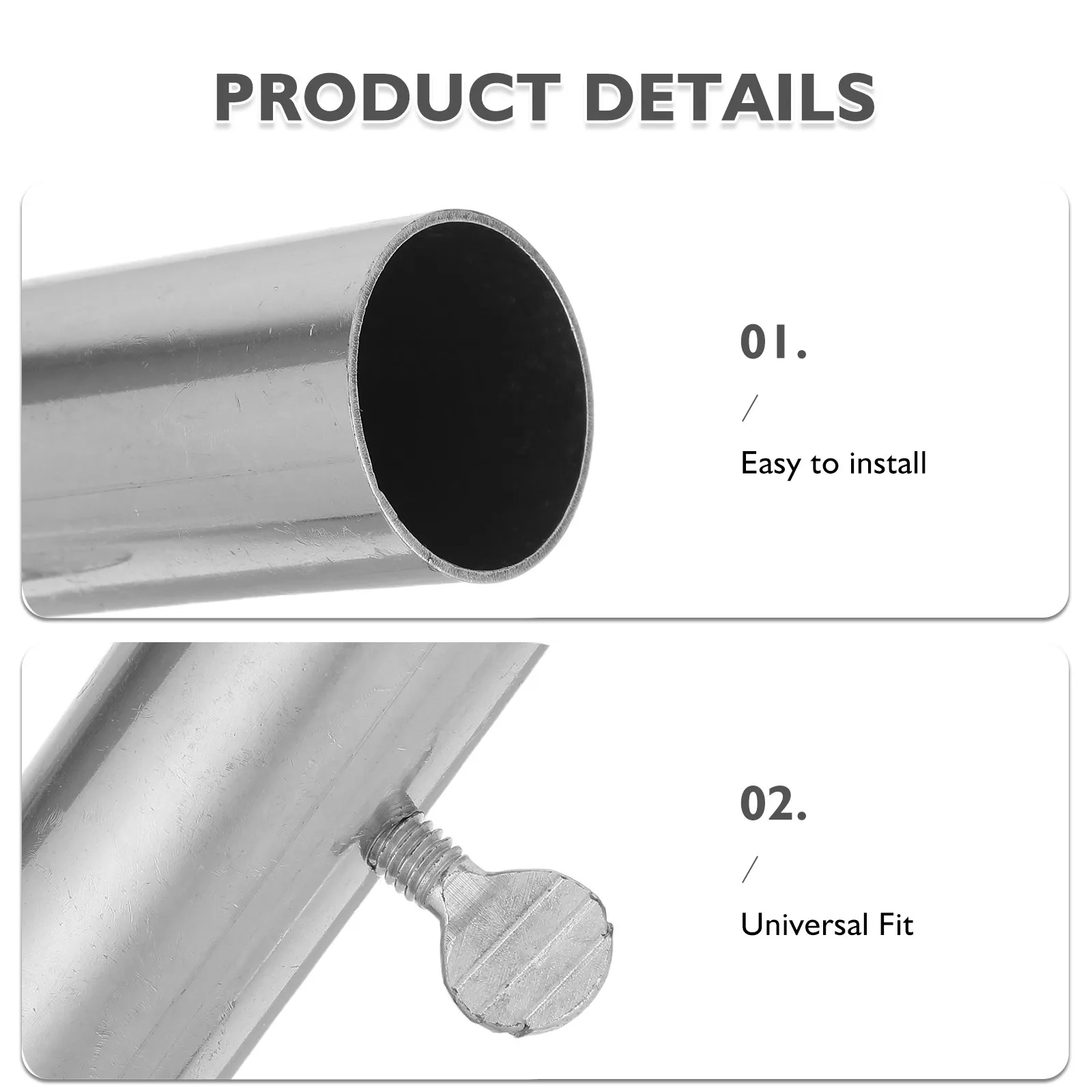Heavy Duty Stainless Steel Flagpole Holder Base Bracket Flag Pole Mount Outdoor Wall Mounted Flagpole for Decoration