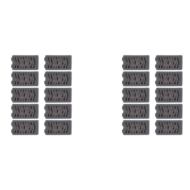 SANQ 20X وحدة فضية للجراثيم لـ Roborock/Narwal/Ecovacs Deebot/Dreame جهاز آلي لتنظيف الأتربة أجزاء خزان المياه