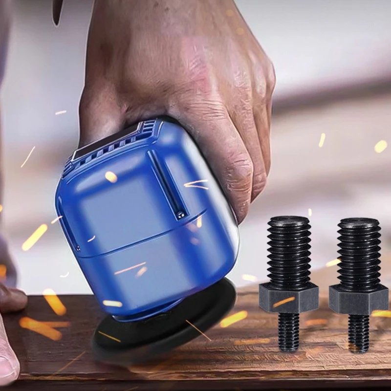 2 Buah Batang Konversi Adaptor Penggiling Sudut 5Mm Hingga 10Mm Alat Penghubung Konektor Bagian Pengganti Baja Performa Tinggi