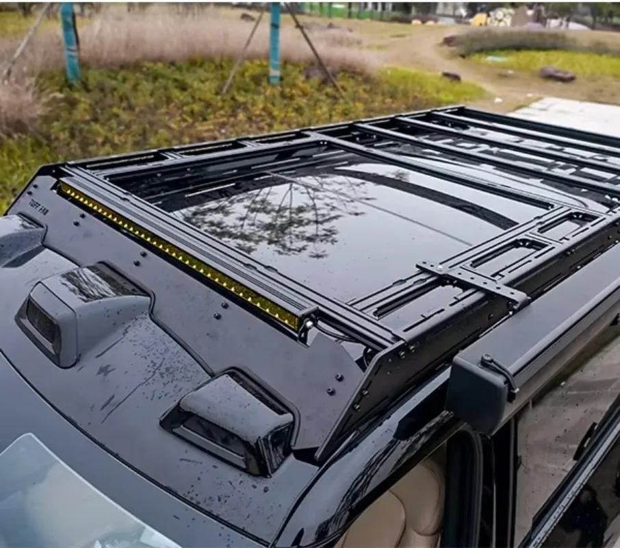 Premium Aluminum Alloy Roof Rack for BYD Fangchengbao Leopard 8 Low Wind Noise Overlanding Roof Platform OEM Factory