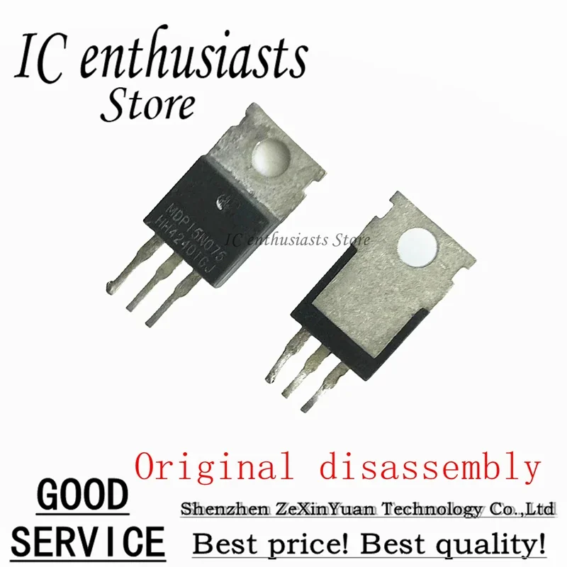 10PCS MDP15N075  15N075 150V 120A TO-220 replace HY3215P Original disassembly