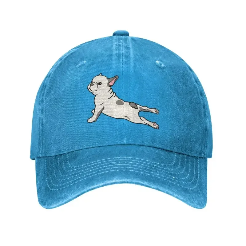 bone-de-beisebol-personalizado-de-algodao-frances-bulldog-yoga-ao-ar-livre-feminino-masculino-ajustavel-pai-chapeu-primavera