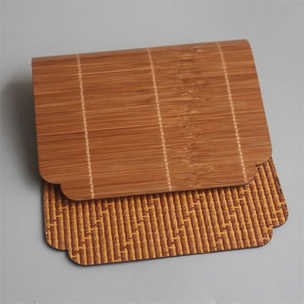 

Многоцветный бамбуковый чайный коврик, многофункциональные противоожоговые аксессуары для чайной церемонии, теплоизоляционный коврик для чая в стиле дзен, принадлежности для чайной церемонии