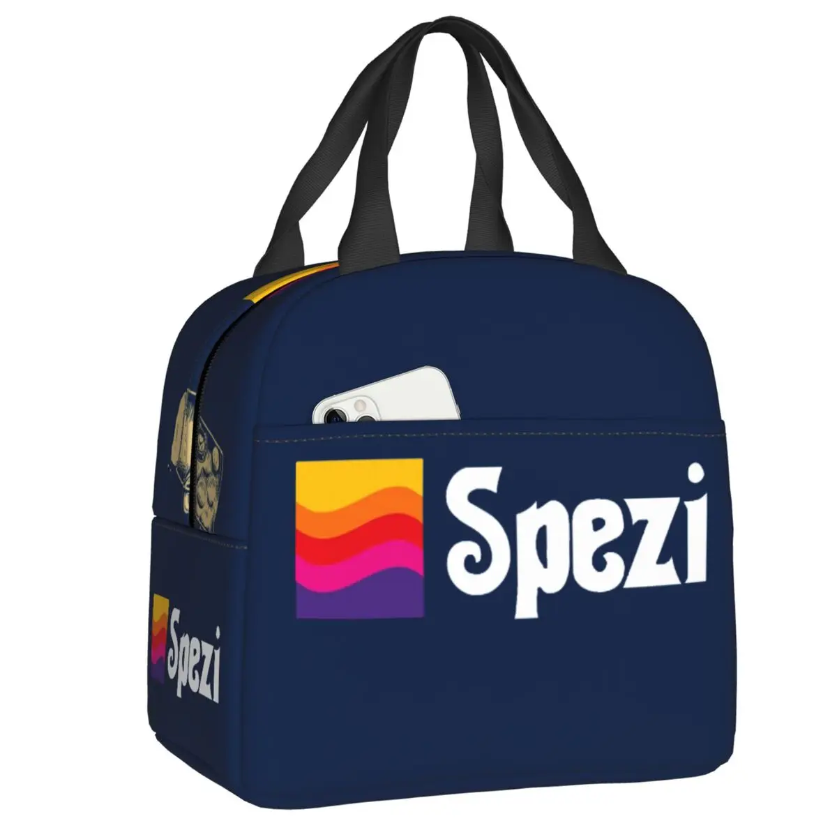 

Custom P-paulaners Spezi Love Insulated Lunch Bags for Women Drink Lover Portable Thermal Cooler Food Lunch Box School
