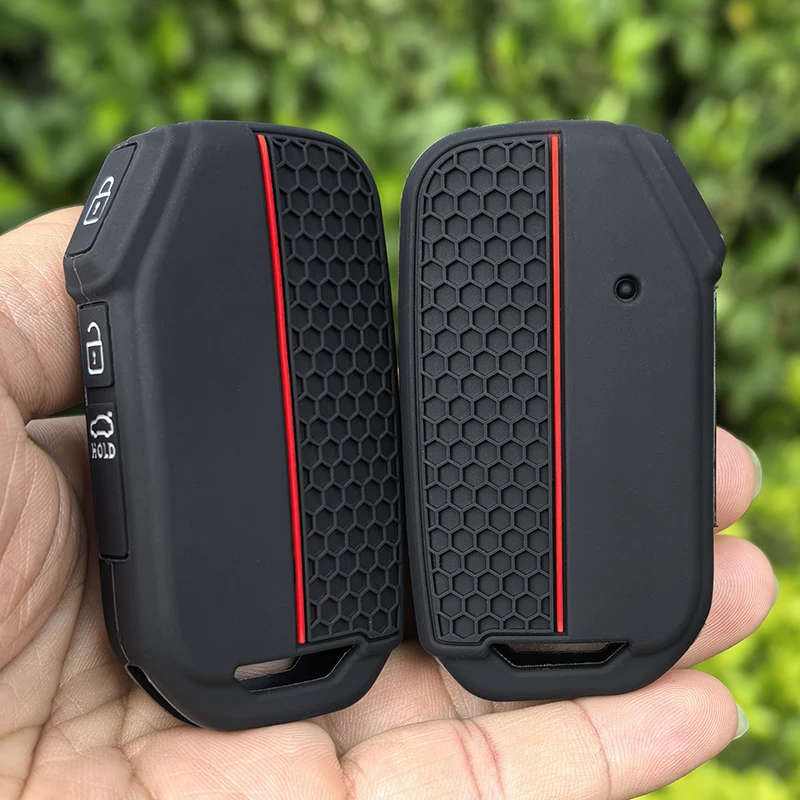 

Силиконовый чехол для автомобильного ключа Kia K3 K5 Soul Sportage Niro Telluride Carnival Sorento Cerat Seltos Sonet Ceed Xceed Proceed