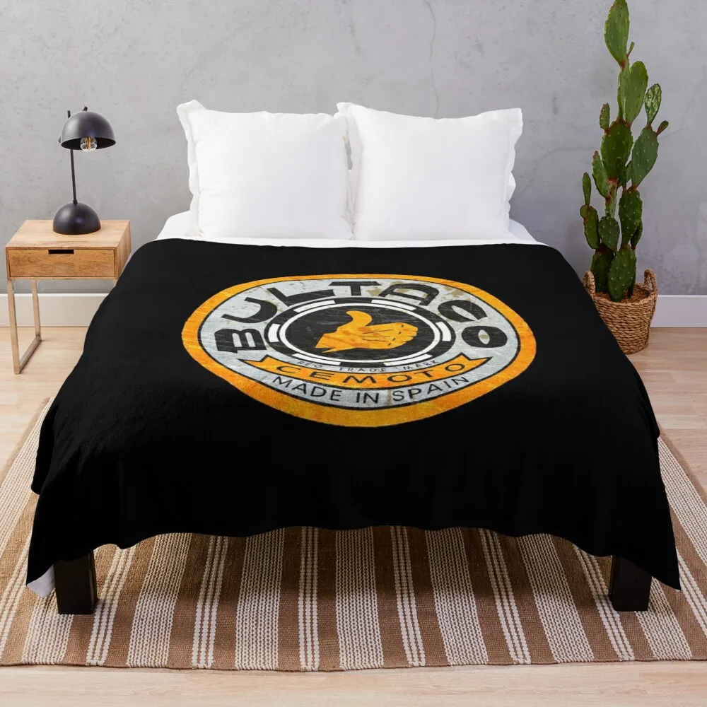 

BULTACO MOTORCYCLES SPAIN Throw Blanket manga Furry Blankets Decorative Blankets