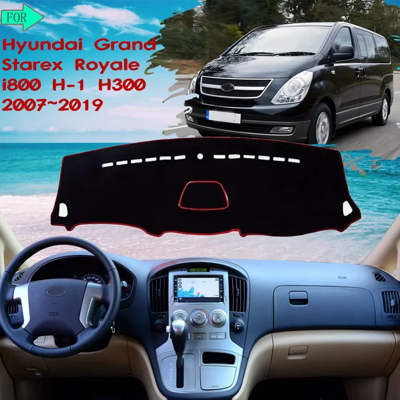 

Dashboard Cover Protective Avoid Light Carpet for Hyundai Grand Starex Royale i800 H-1 H300 2007~2019 Sunshade Car Accessories