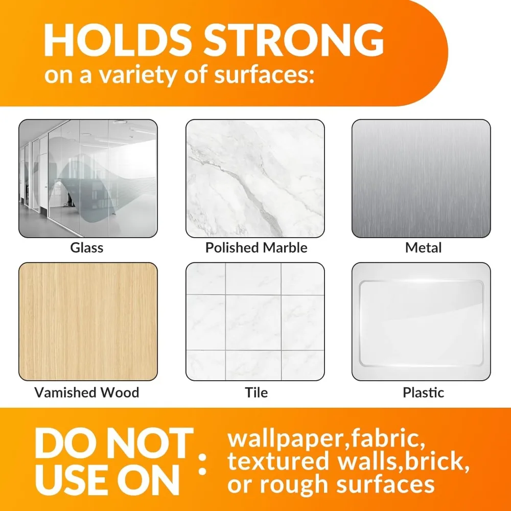 6 عبوات من حامل تسجيلات الفينيل على الحائط بدون مثقاب، رفوف عرض رفوف سجل الأكريليك ذاتية اللصق لأغطية ألبوم LP CD #5