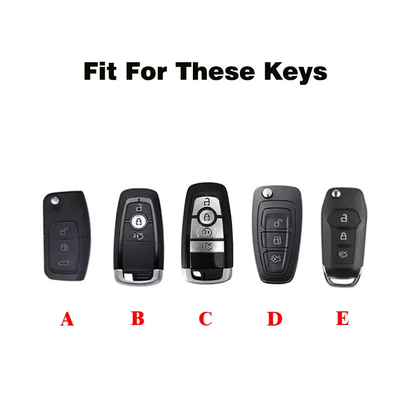 Car Flip Folding Key Case Cover For Ford Focus 2 3 Ecosport C-Max S-Max Ka Mondeo Kuga Galaxy Fiesta Keychain Accessories