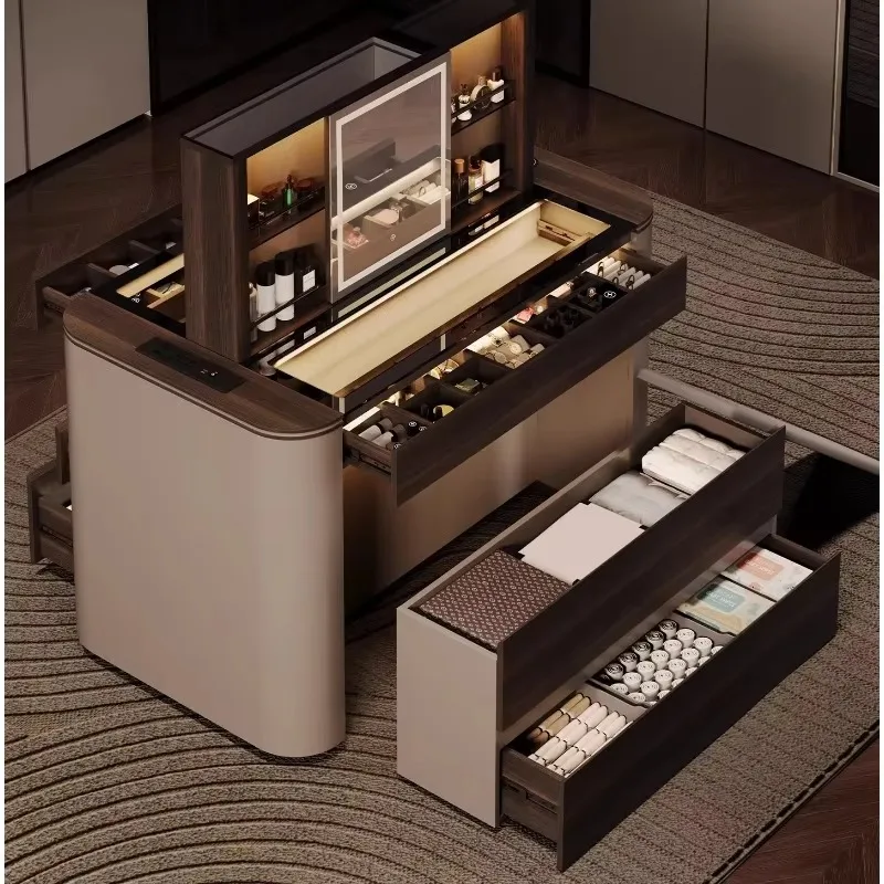 

F150 Italian minimalist cloakroom lifting Nakajima high-end display storage chest Nakajima display cabinet