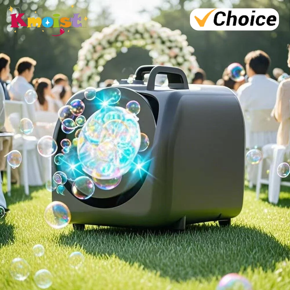Macchina automatica per bolle che soffia bolle Macchina per bolle elettrica portatile Compleanno Spiaggia Festa di nozze all'aperto Giocattoli Regali per bambini