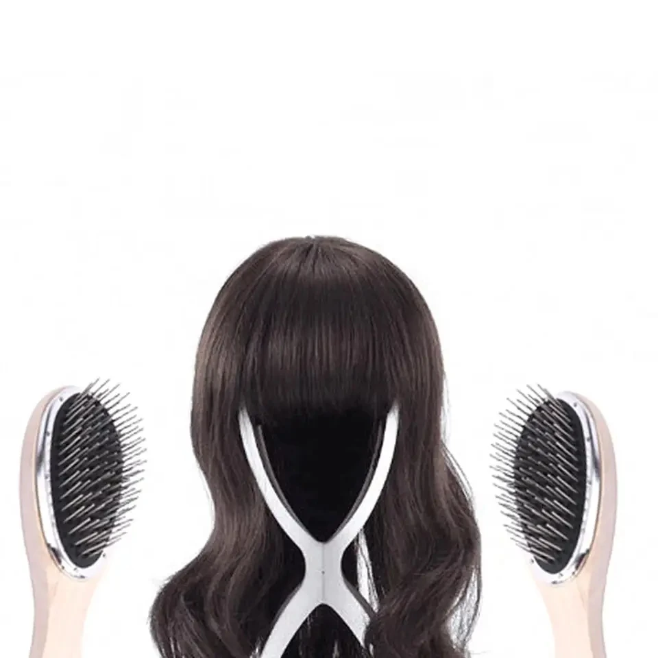 Wooden Handle Detangling Hair Brush