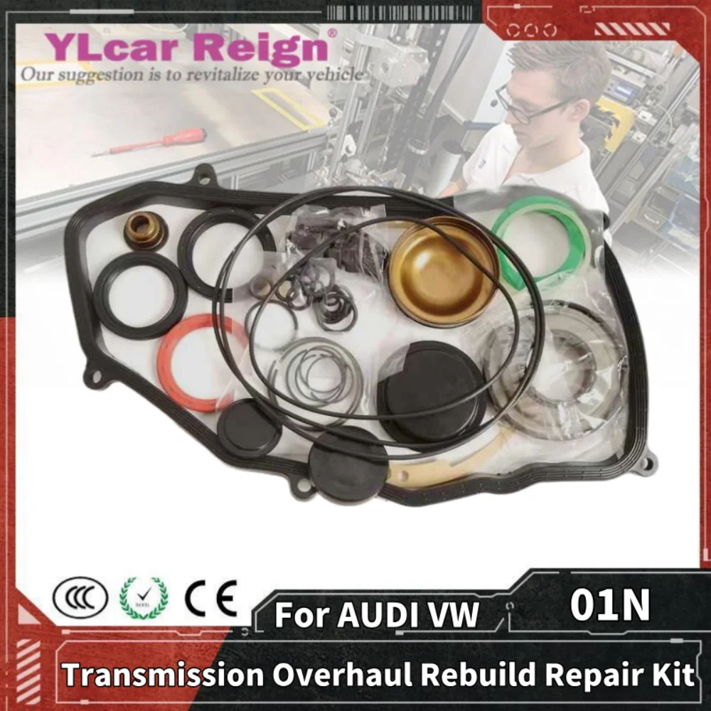 01N Automatic Transmission Gearbox Overhaul Rebuild Repair Kit Seals Gasket Fit O-rings OHK for AUDI VW Passat Car Accessories