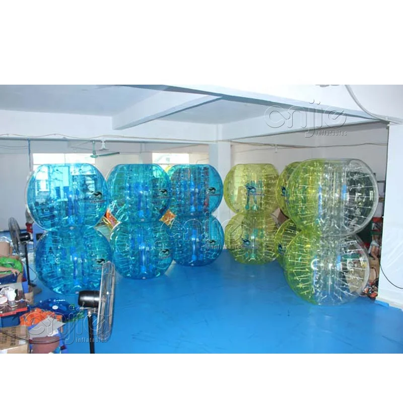 Inflatable Adult    Clear Zorb Ball PVC Zorbing Ball Bumper Soccer Bubble Ball Adult Funny Sports Toy