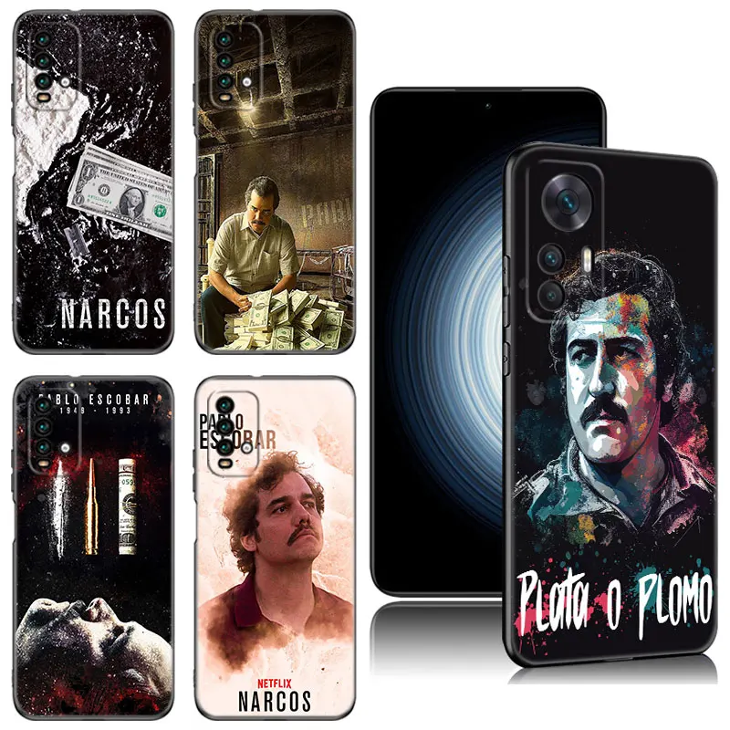 Narcos TV Series Pablo Escobar Phone Case For Xiaomi Redmi 7A 8A 9A 10A 11A 9C 10C 12C 13C 11 Prime A1 A2 Plus 12 4G Note 9T 12R