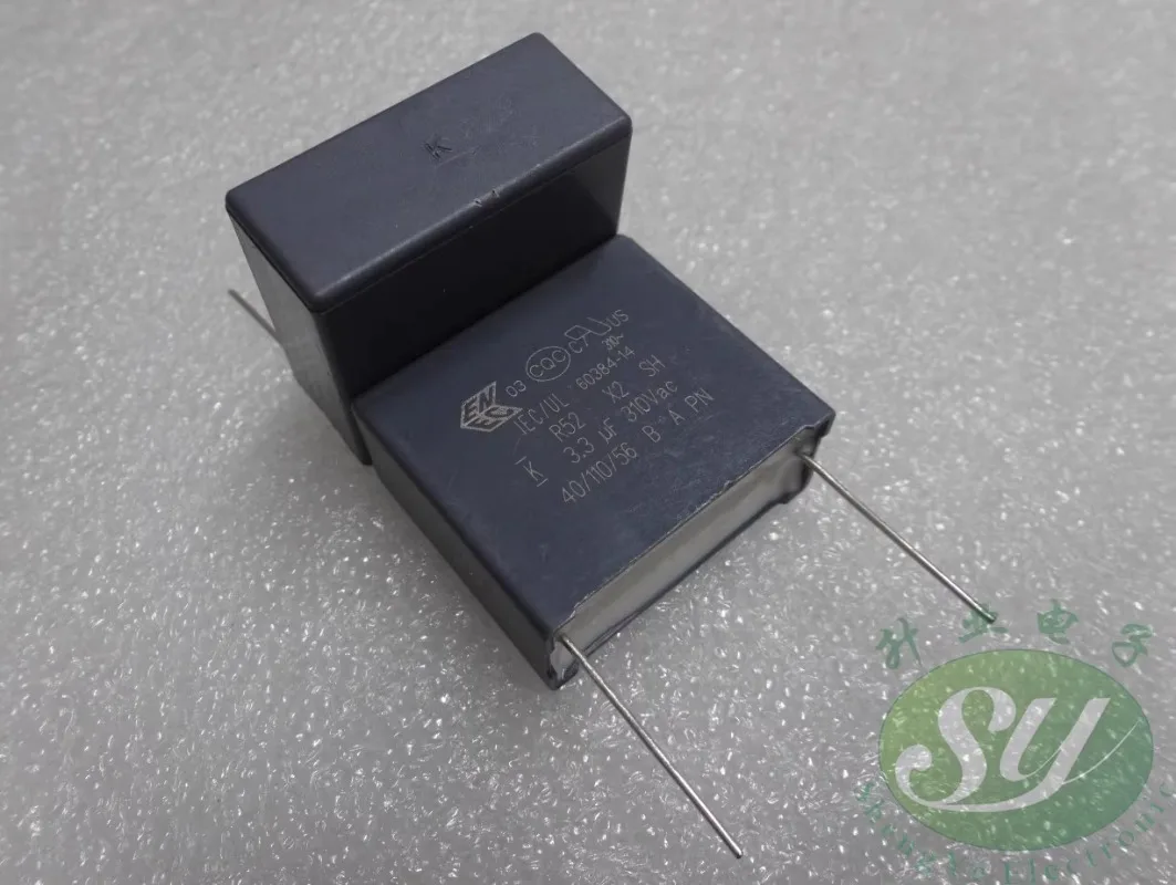 

5PCS R52 3.3uf/310VAC 3u3 335 New film capacitor 28mm