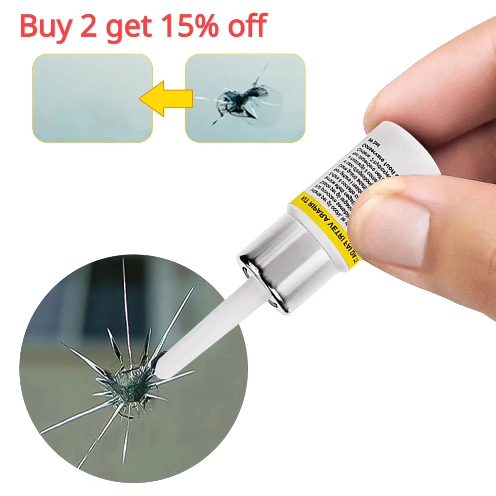 

Auto Windshield Glass Repair Resin Kit Glass Repair Agent DIY Windshield Crack Spot Repair Tool Glass Glue Auto Accessories