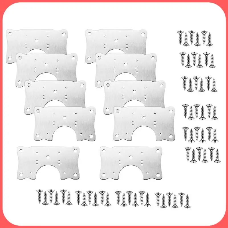 

AA89-10 шт. пластины для ремонта петель, кухонный шкаф, шкаф, оконная дверная петля, ремонтный крепежный инструмент, мебельная фурнитура