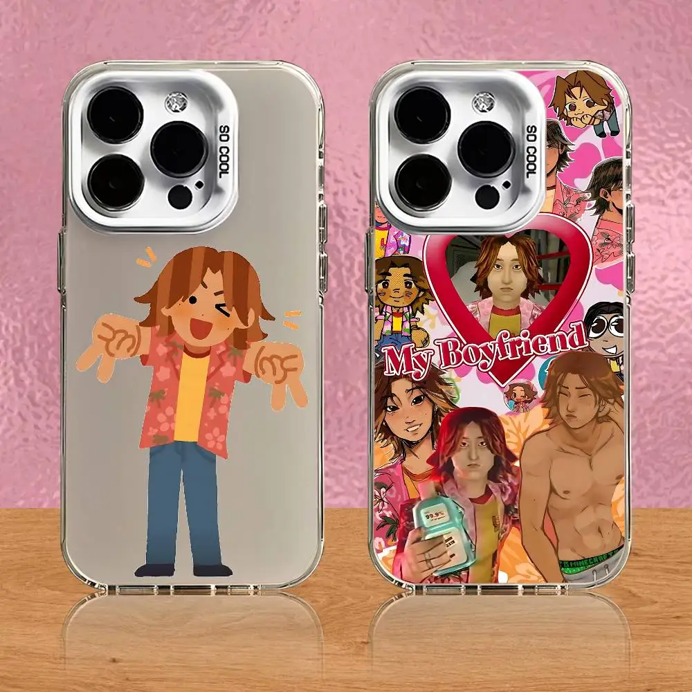 

Daisuke Phone Case For iPhone 17,16,15,14,13,12,X,8,Pro,Max,Plus,SE4,Air,Mini White Matte for Daily Commute