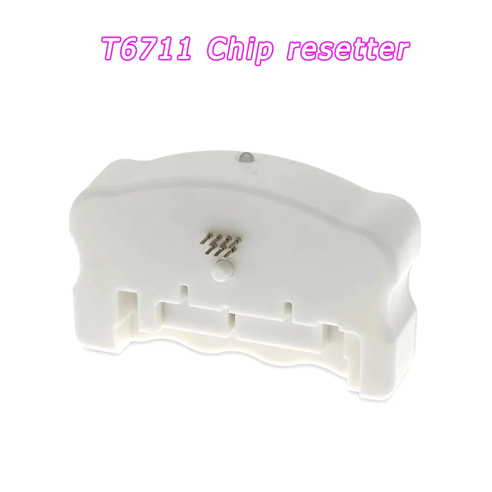 T6711 Chip Resetter For Epson WF-3520 3530 3540 3620 3640 7710 7720 7510 WF-7520 WF-7610 WF-7620 WF-7110 L1455 Waste Tank