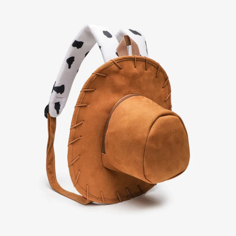 Toys Story Woody Hat Shoulder Bag Creative Backpacks Gifts For Kids Outdoor Shoulder Bag Casual Backpack