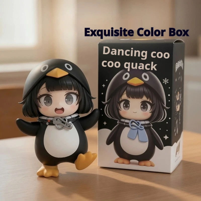 2026 Generic  Electric Dancing Penguin Toy Music Light Up Voice Control Interactive Desktop Decompression Ornament For Adults