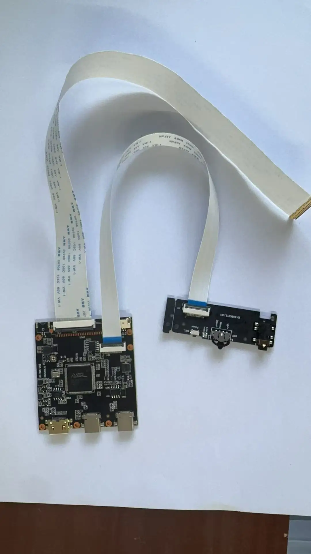 LCD Controller Board Kit for 10.1-17.3 inch Laptop Screen, HDMI-compatible Type-C LVDS 40pin DIY Portable Monitor Kit