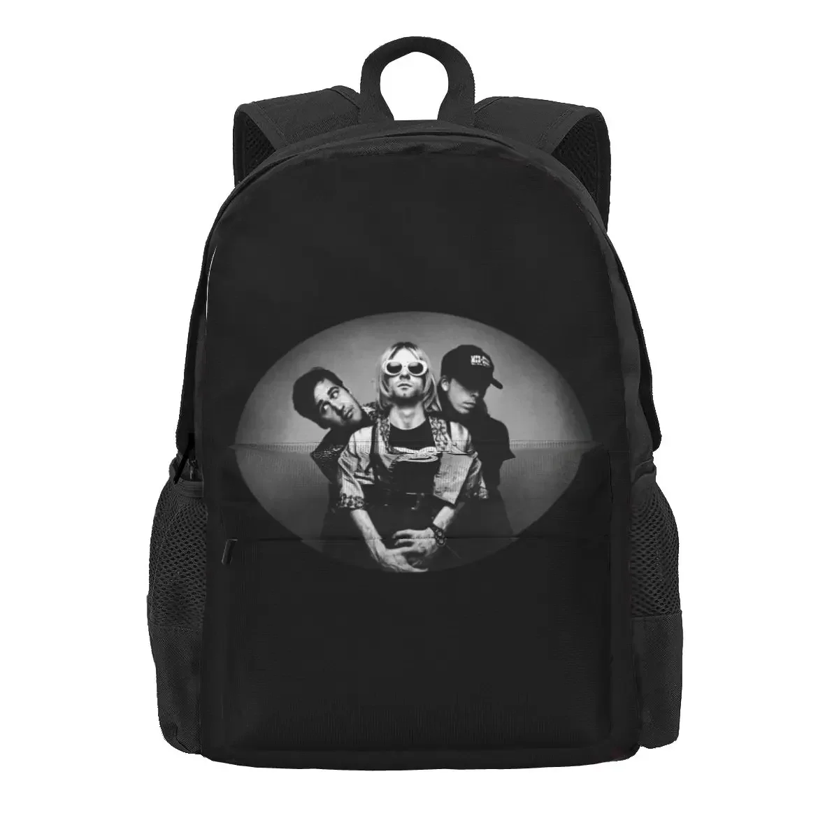 Kurt Cobain 90S Band  1967 1994 P-283 Large Capacity Backpack Backpack Outdoor Running